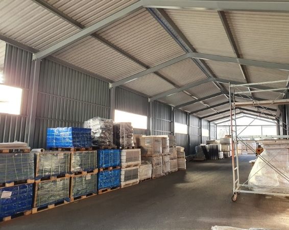 montirano metalno skladište